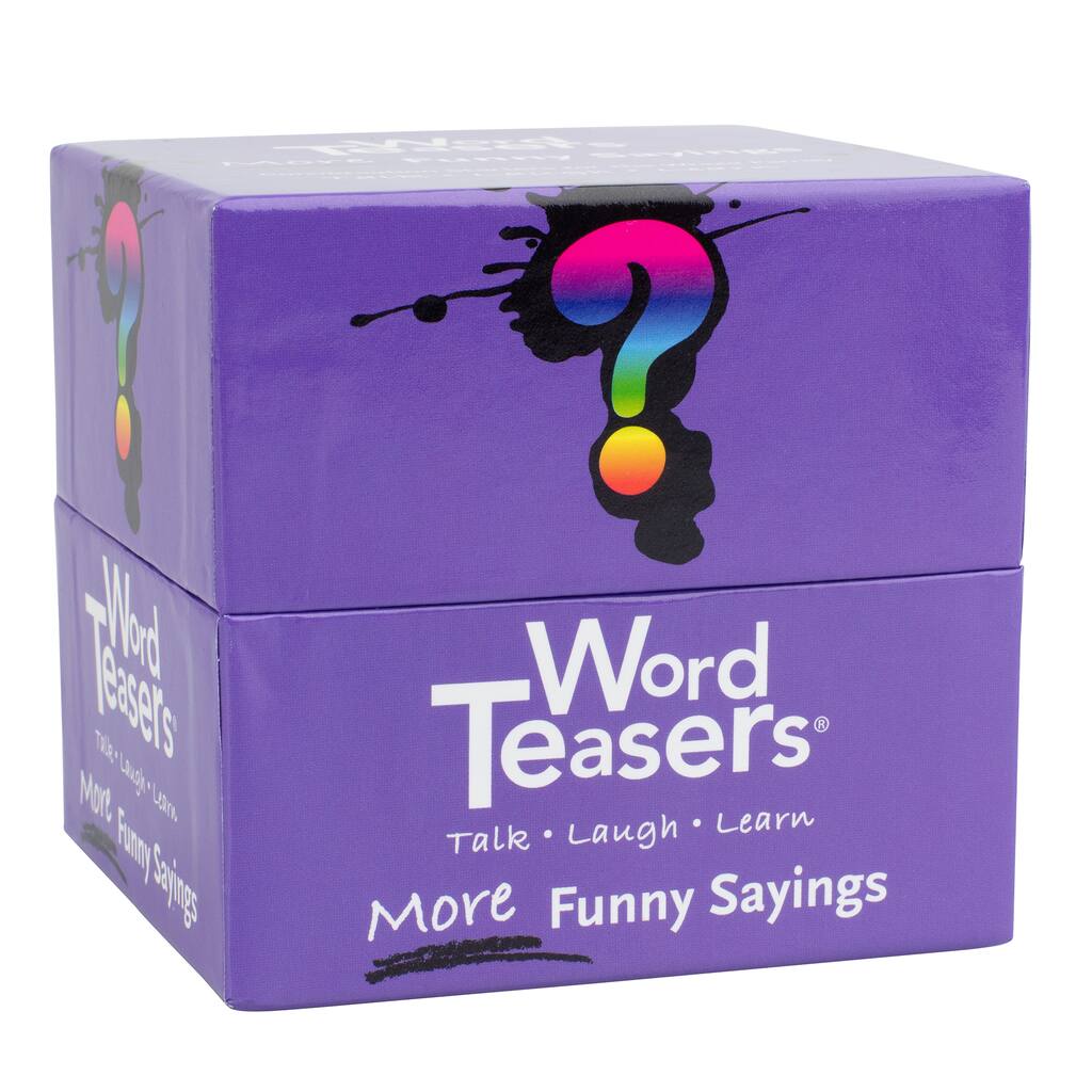 Word Teasers Funny Sayings 2 Sports Idioms Conversation Game for sale online
